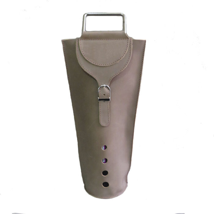 Porta botella tipo alforja