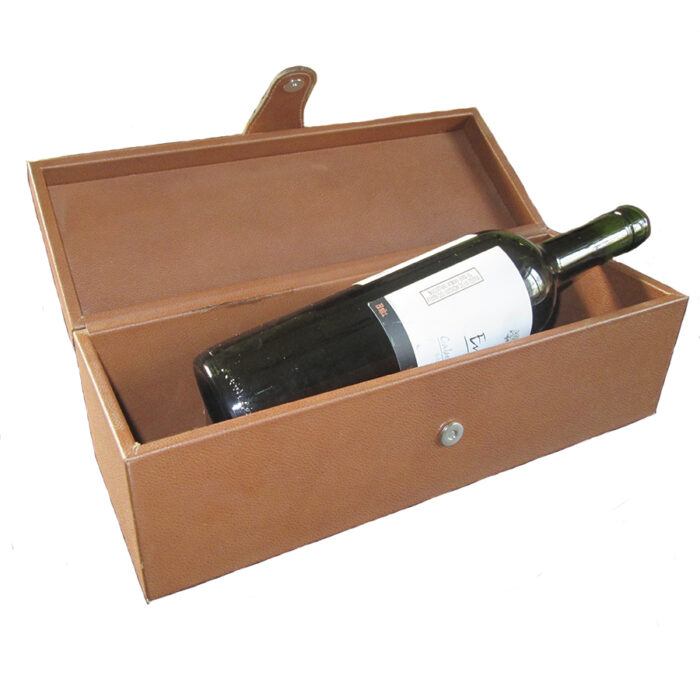Caja para 1 botella con pasador