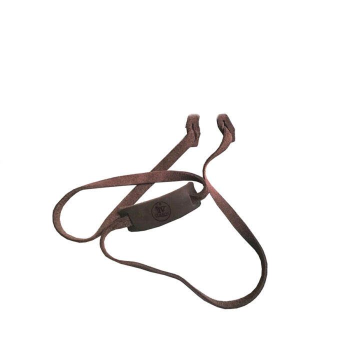 Strap porta anteojos cuero graso y reno
