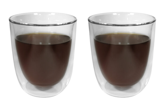 SET DE VASOS DE VIDRIO “DOUBLE”